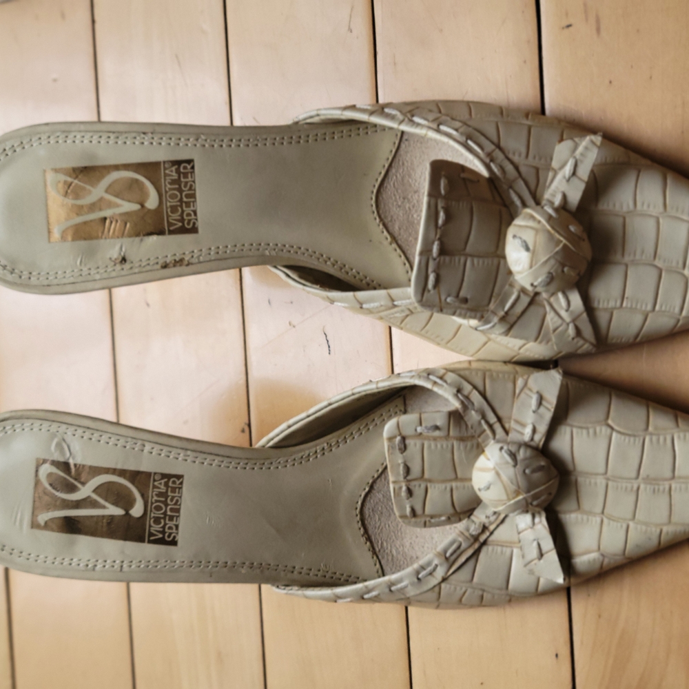 Melissa Cream Knotted Flats